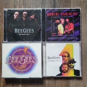 Bee Gees 4 CD Lot, One Night Only, Number Ones, Claustrophobia, Greatest – VG+